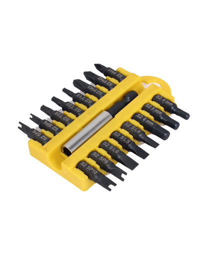 Harfington 1/4" Hex Shank Socket Torx Phillips Spanner Flathead Screwdriver Bit Set 17in1