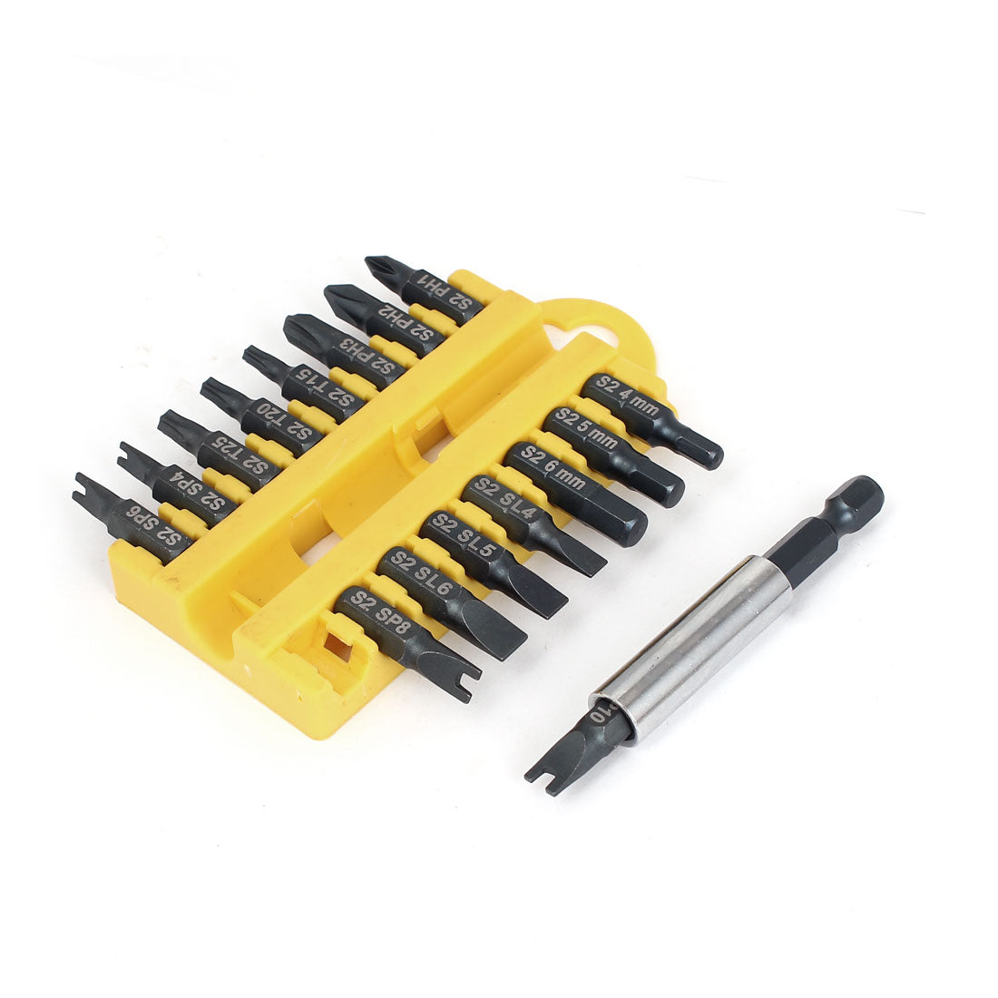 Harfington 1/4" Hex Shank Socket Torx Phillips Spanner Flathead Screwdriver Bit Set 17in1