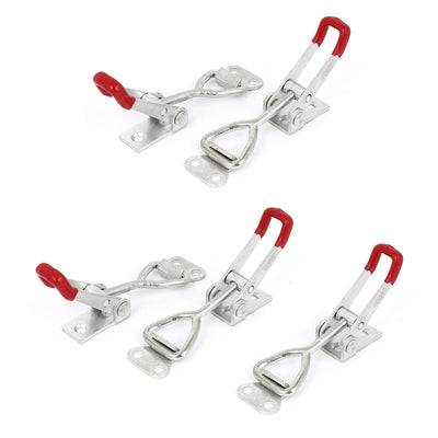 Harfington 5PCS 100Kg 220Lbs Holding Capacity Pull Action Latch Type Toggle Clamp 4001