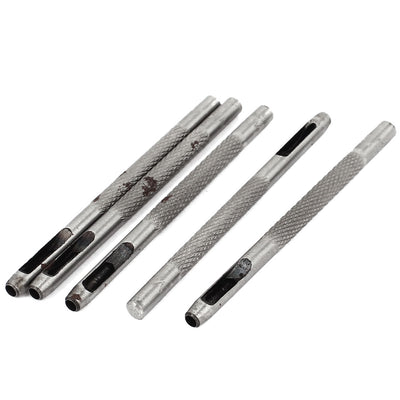 Harfington Leather Belt Watch Band Gasket 3mm Dia Hollow Hole Punch Cutter Tool 5 Pcs