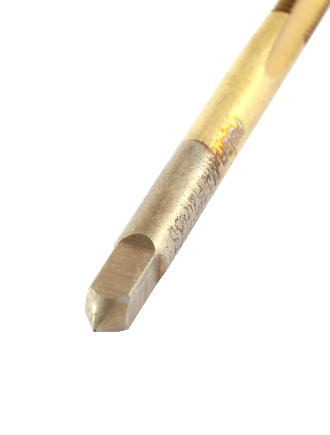 Harfington M4 X 0.7 55mm Long Straight Flute Ti Coated Spiral Point