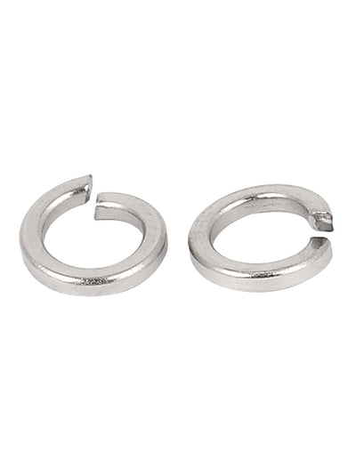 Harfington 50pcs 316 Stainless Steel Split Lock Spring Washers 3/16" Screw Spacer Pad