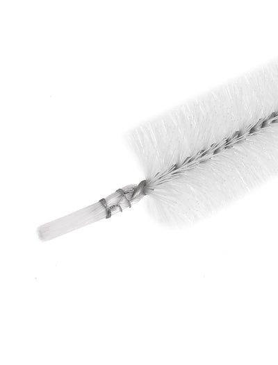 Harfington 50mm Diameter Twist Handle Nylon Test Tube Cleaning Bottle Brush White