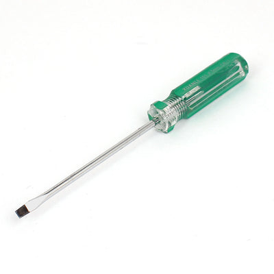 Harfington 3mm Magnetic Tip Nonslip Handle Slotted Flat Head Screwdriver Handy Tool