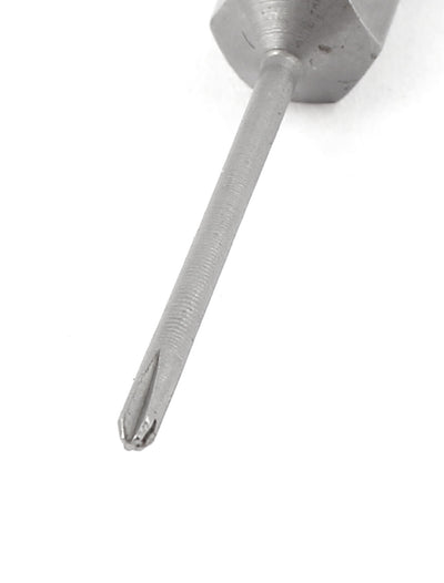 Harfington 5pcs 1/4" Hex Shank 1.5mm Tip PH000 Magnetic Phillips Crosshead Screwdriver Bits 50mm