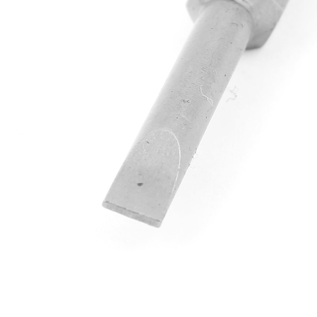 Harfington 1/4" Hex Shank 4mm Tip Slotted Magnetic Screwdriver Bits 50mm Length 5Pcs