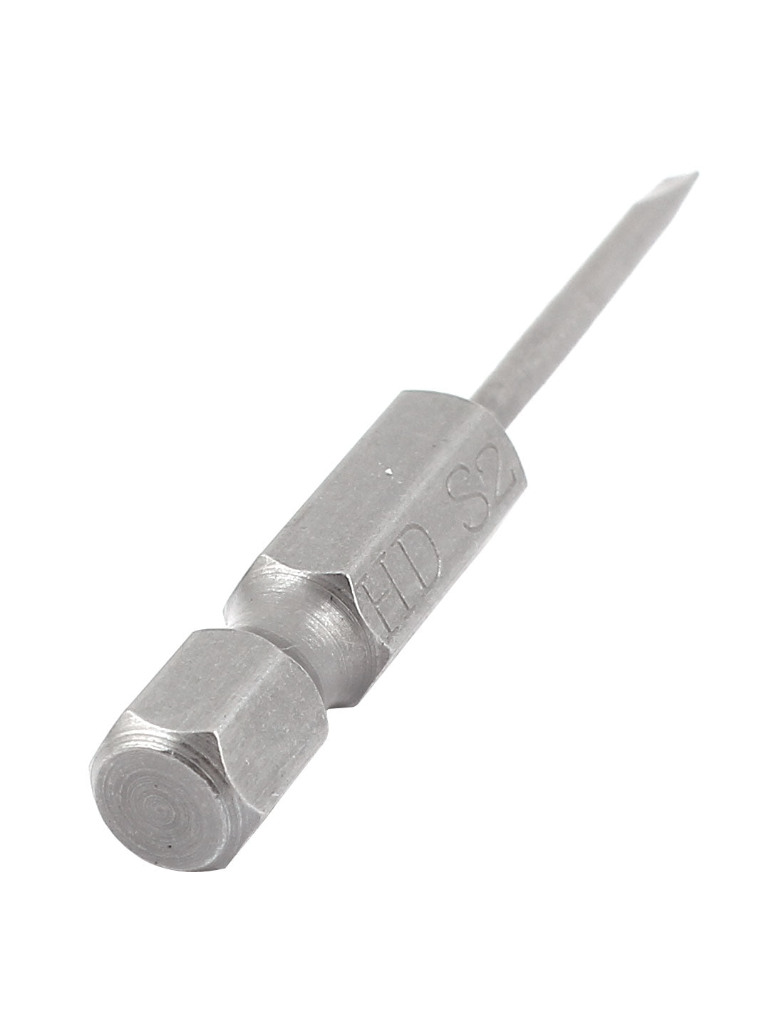 Harfington 1/4" Hex Shank 2mm Tip Slotted Magnetic Screwdriver Bits 50mm Length 5Pcs