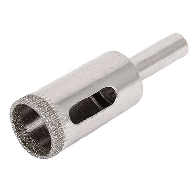 Harfington 15mm Cutting Diameter Diamond Coating Tile Glass Hole Saw Drilling Tool