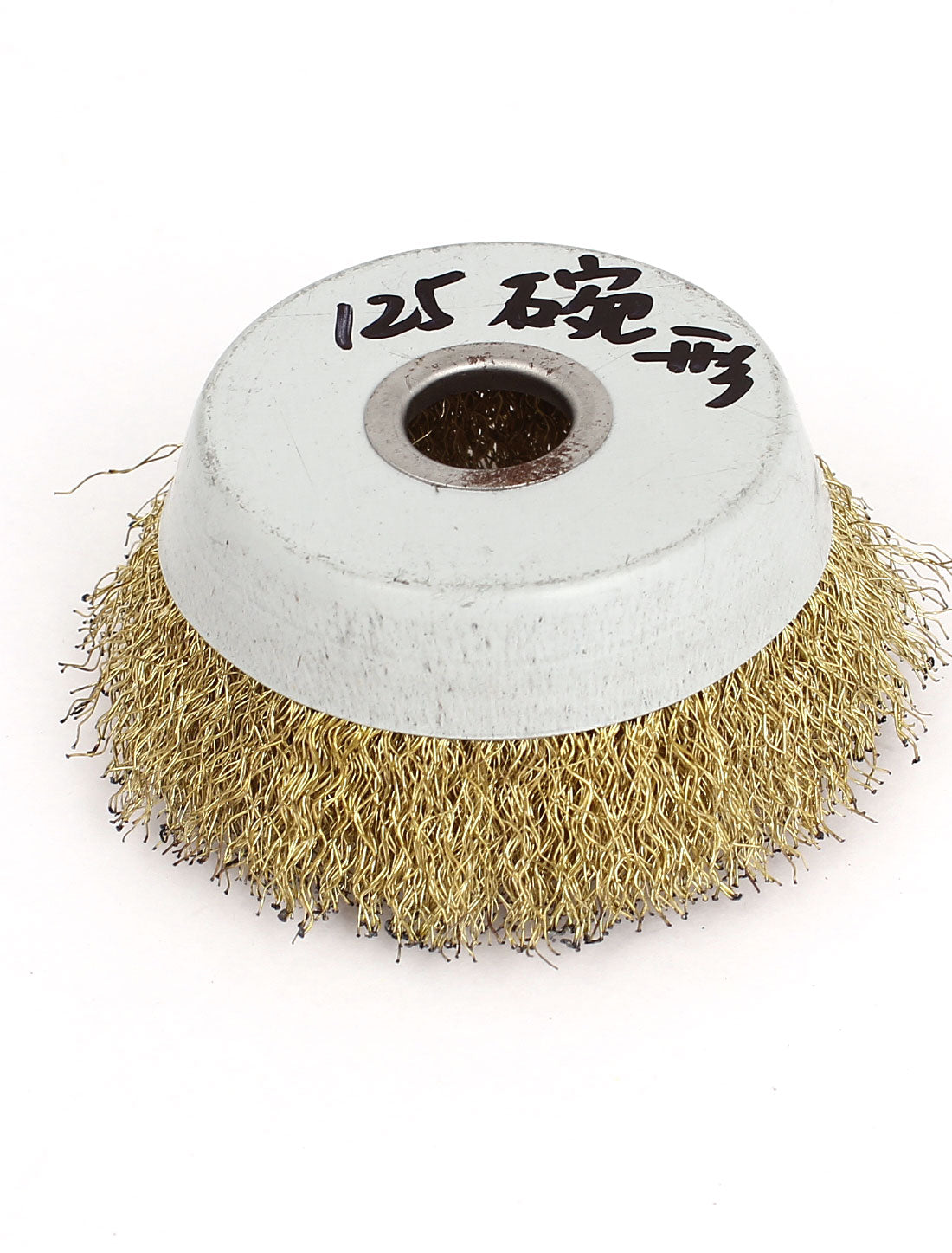 Harfington 5/8" Arbor Crimped Circular Steel Wire Cup Wheel Brush 80mm 3" Diameter