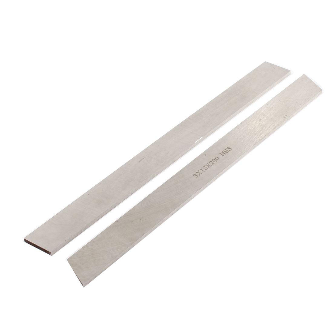 Harfington 3mmx18mmx200mm Metalworker Milling Engraving Lathe HSS Tool Bit 2pcs