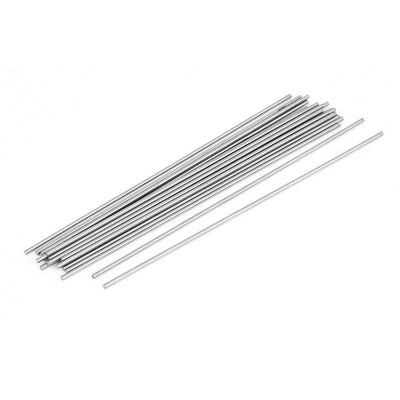 Harfington 1.3mm Diameter 100mm Long Machine Boring Tool Steel Round Lathe Bars 20 Pcs