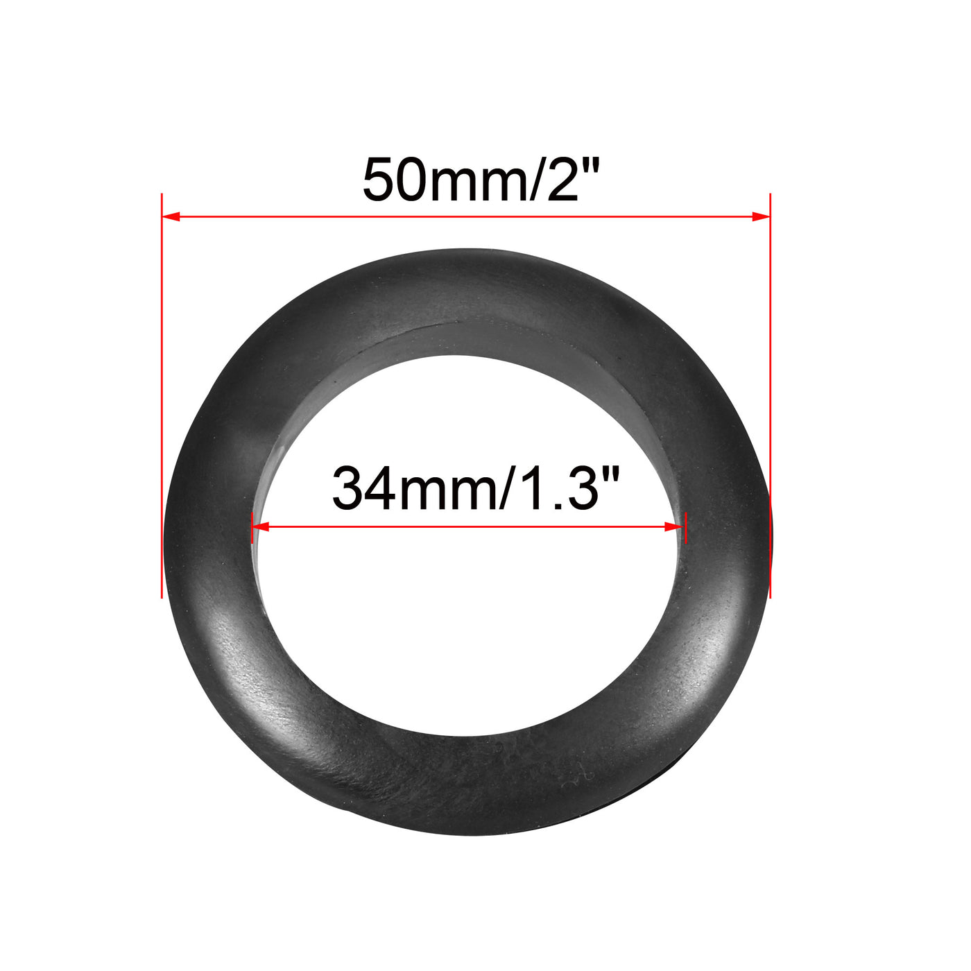 Harfington Nitrile Rubber O-Rings Metric Buna-N Sealing Gasket, Pack of 4