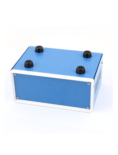 Harfington 170mmx130mmx75mm Blue Metal Enclosure Case DIY Electronic Wiring Project Box