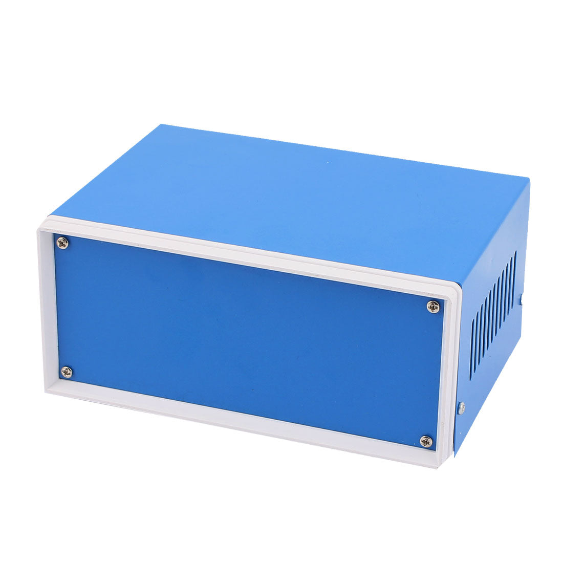 Harfington 170mmx130mmx75mm Blue Metal Enclosure Case DIY Electronic Wiring Project Box
