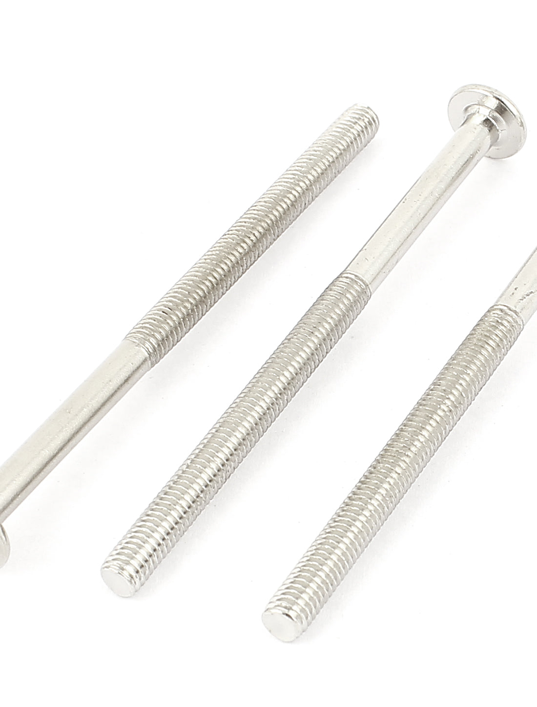 Harfington M6 x 95mm Threaded Phillips Flat Head Countersunk Bolts Machine Screws 3 Pcs