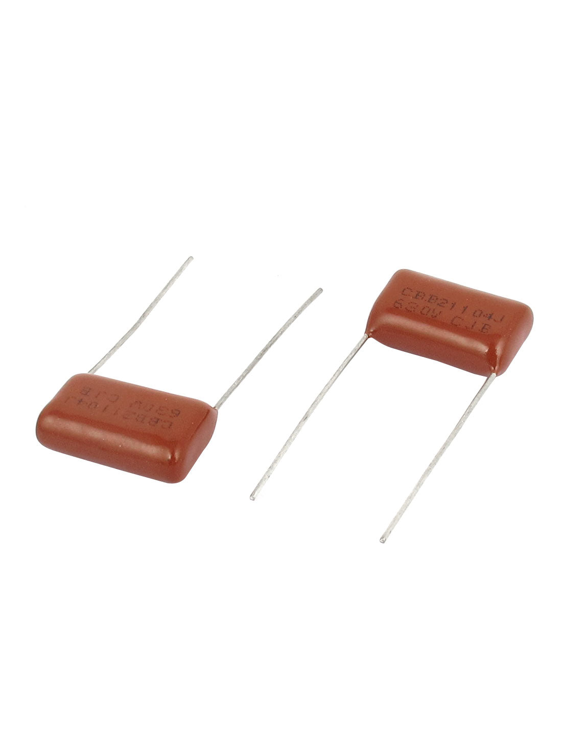 Harfington 16pcs 104J 630V 0.1uF Electronic Components Metallized Polyester Film Capacitors