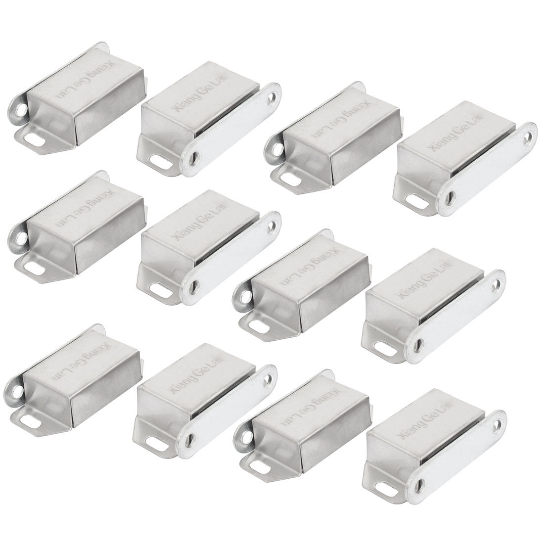 Harfington 12pcs Stainless Steel Door Cabinet Wardrobe Magnetic Catch Stopper Holder Latch