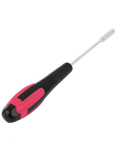 Harfington 3.5mm Hexagon Width Hex Socket Wrench Screwdriver Hand Tool Black Red
