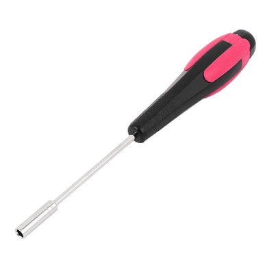 Harfington 3.5mm Hexagon Width Hex Socket Wrench Screwdriver Hand Tool Black Red