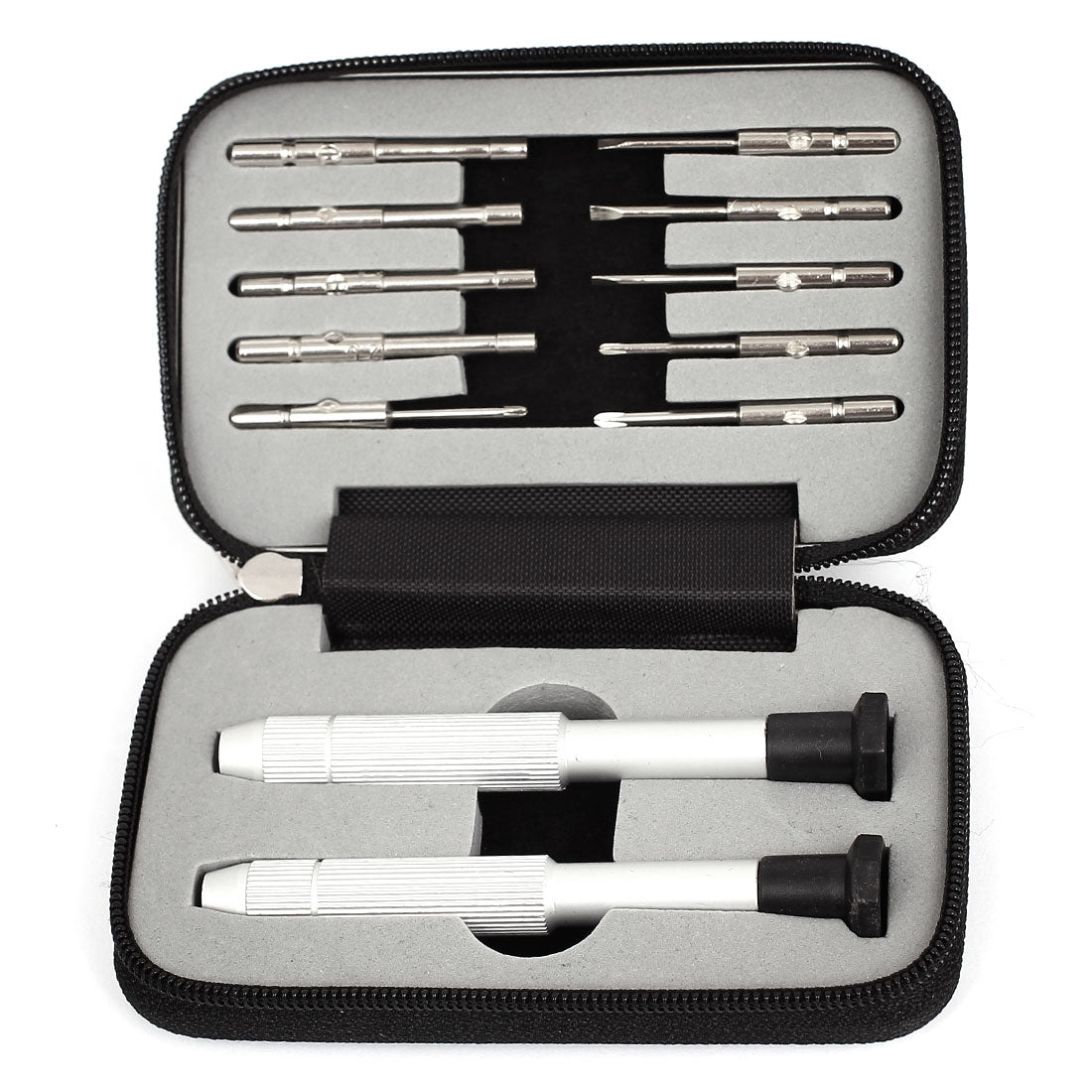 Harfington 12pcs Repair Tool Kits Screwdriver Set for Eyeglass Glasses Watch Clock Jewelry