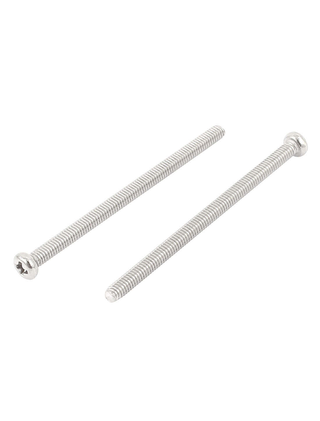 Harfington M2.5 x 40mm 304 Stainless Steel Crosshead Phillips Round Head Screws Bolt 60pcs