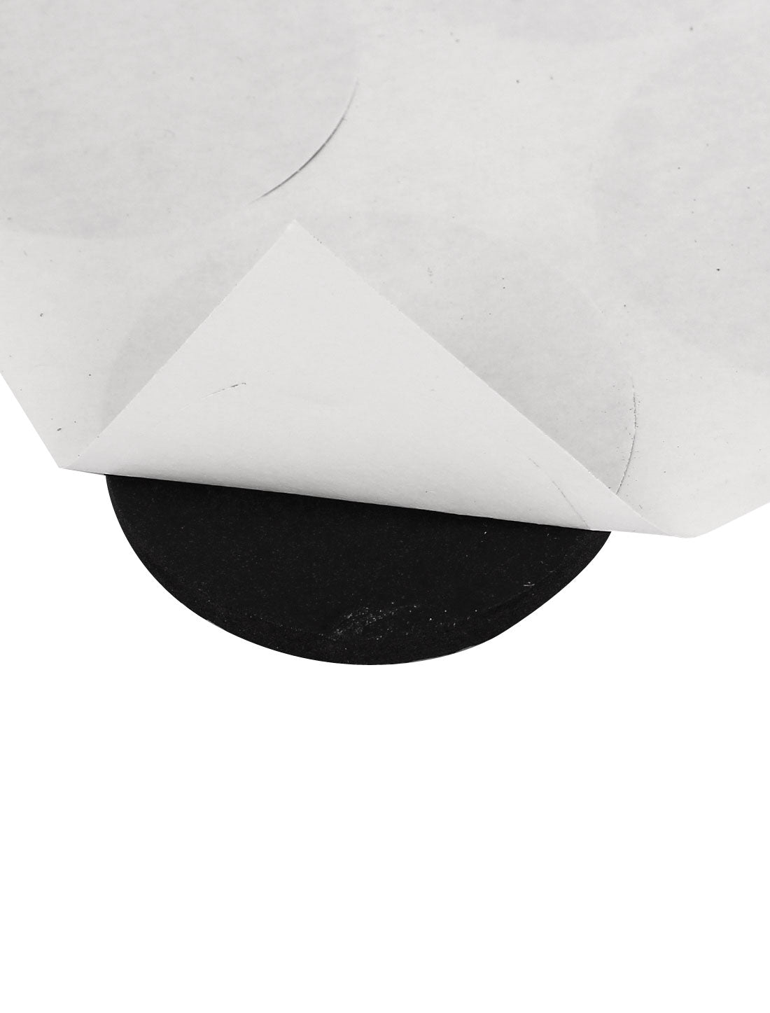 uxcell Uxcell Furniture Floor Table Chair 40mm Round Foam Protection Cushion Pad Black 24pcs