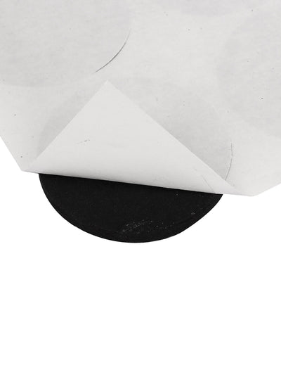 Harfington Uxcell Furniture Floor Table Chair 40mm Round Foam Protection Cushion Pad Black 24pcs