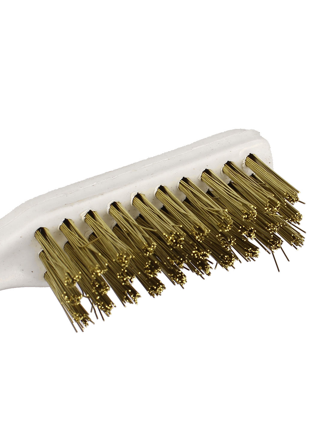 Harfington Nonslip Plastic Handle Steel Wire Brushes Clean Cleaning Tool 4pcs