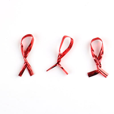 Harfington 1600 Pcs Red 8cm Length Candy Bread Bags Packaging Twist Cable Tie