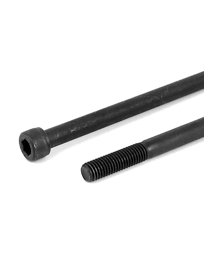 Harfington 4Pcs M10x170mm Metric 12.9 Alloy Steel Black Hex Socket Head Cap Screws Bolts