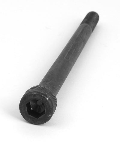 Harfington M10x160mm Metric 12.9 Alloy Steel Hex Socket Head Cap Screws Bolts Black 4Pcs