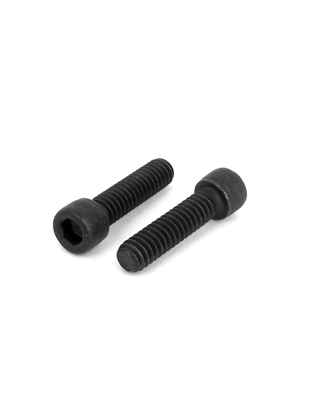 Harfington 50Pcs 1/4"-20X1" 12.9 Alloy Steel Black Hex Socket Head Cap Screws Bolts