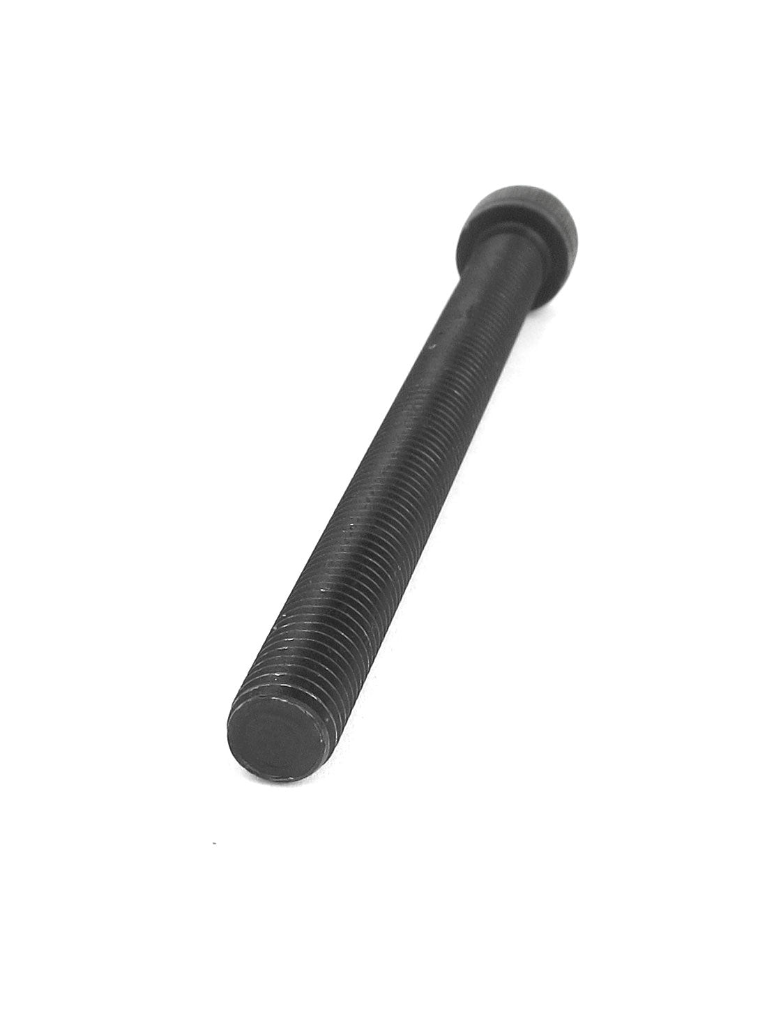 Harfington M8 x 100mm 12.9 Alloy Steel Machine Bolt Hex Socket Head Cap Screws Black 10pcs