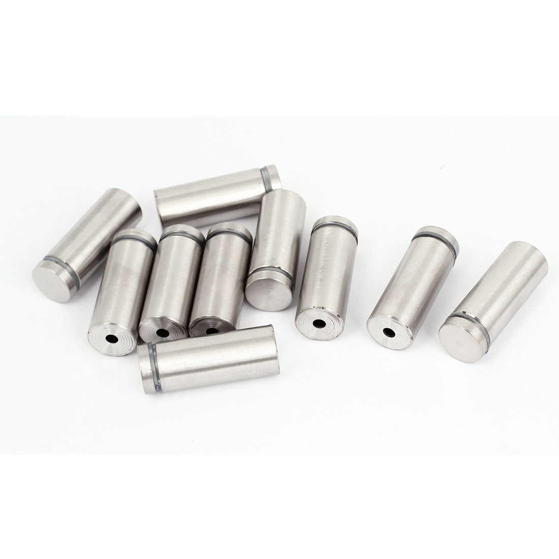 Harfington 19 mm x 50 mm Edelstahl-Werberahmenlose Glas-Abstandsstifte 10 Stück