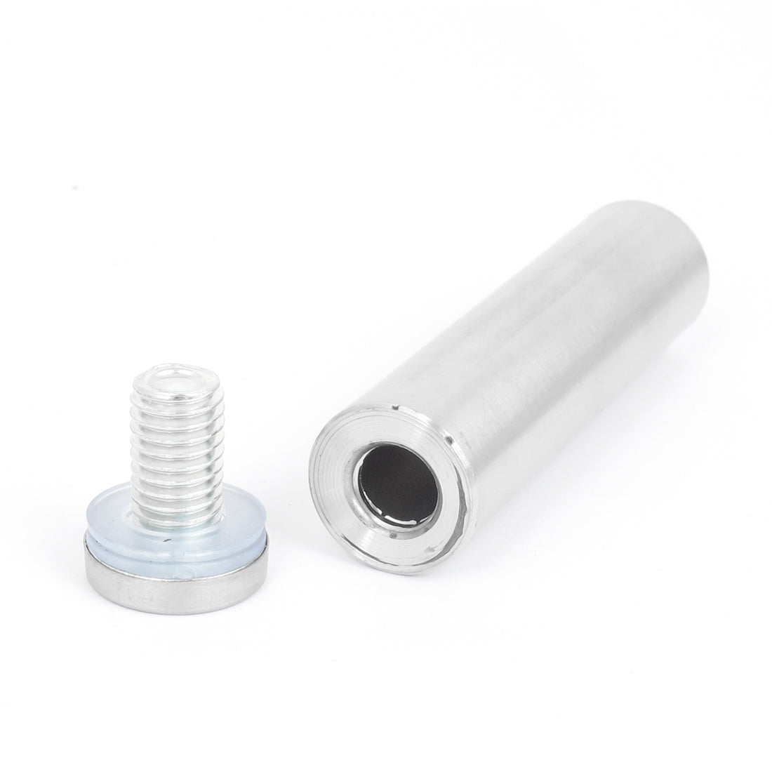 Harfington 19mm x 80mm Stainless Steel Advertising Frameless Glass Standoff Pins 10pcs