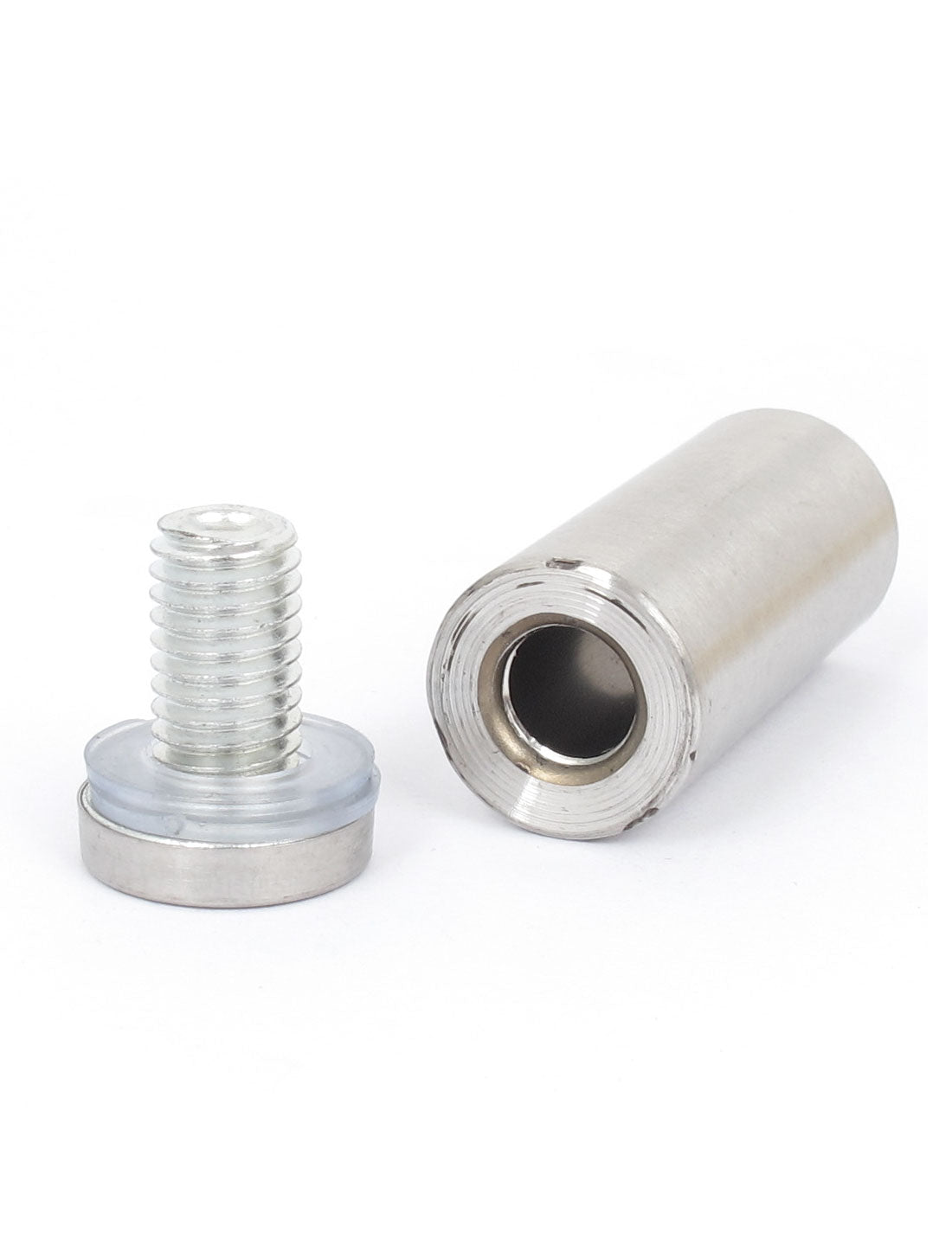 Harfington 19mm x 50mm Stainless Steel Advertising Frameless Glass Standoff Pins 16pcs