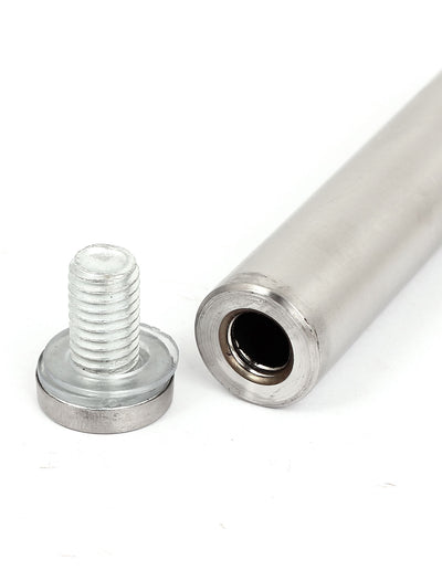 Harfington 19mm x 100mm Stainless Steel Advertising Frameless Glass Standoff Pin 10pcs