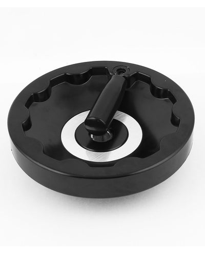 Harfington 18mm Bore 200mm Dia 31mm High Folded Hand Wheel for Milling Machine
