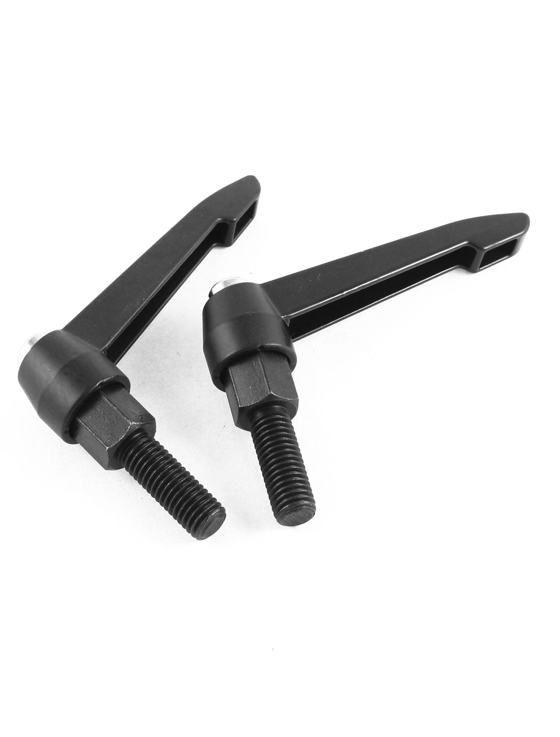 Harfington M10 Female Thread 80mm Long Lever Lathe Machinery Adjustable Clamping Handle 2pcs