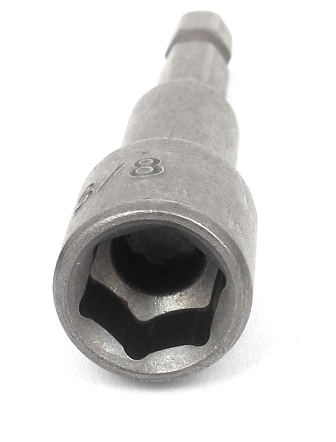 Harfington 1/4" Shank 3/8" Hex Socket Impact Nut Setter Driver Bit Adapter Magnetic 5pcs