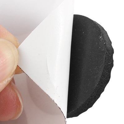 uxcell Uxcell 12pcs 30mm Round Self Adhesive Chair Table Furniture Pads Floor Scratch Protector