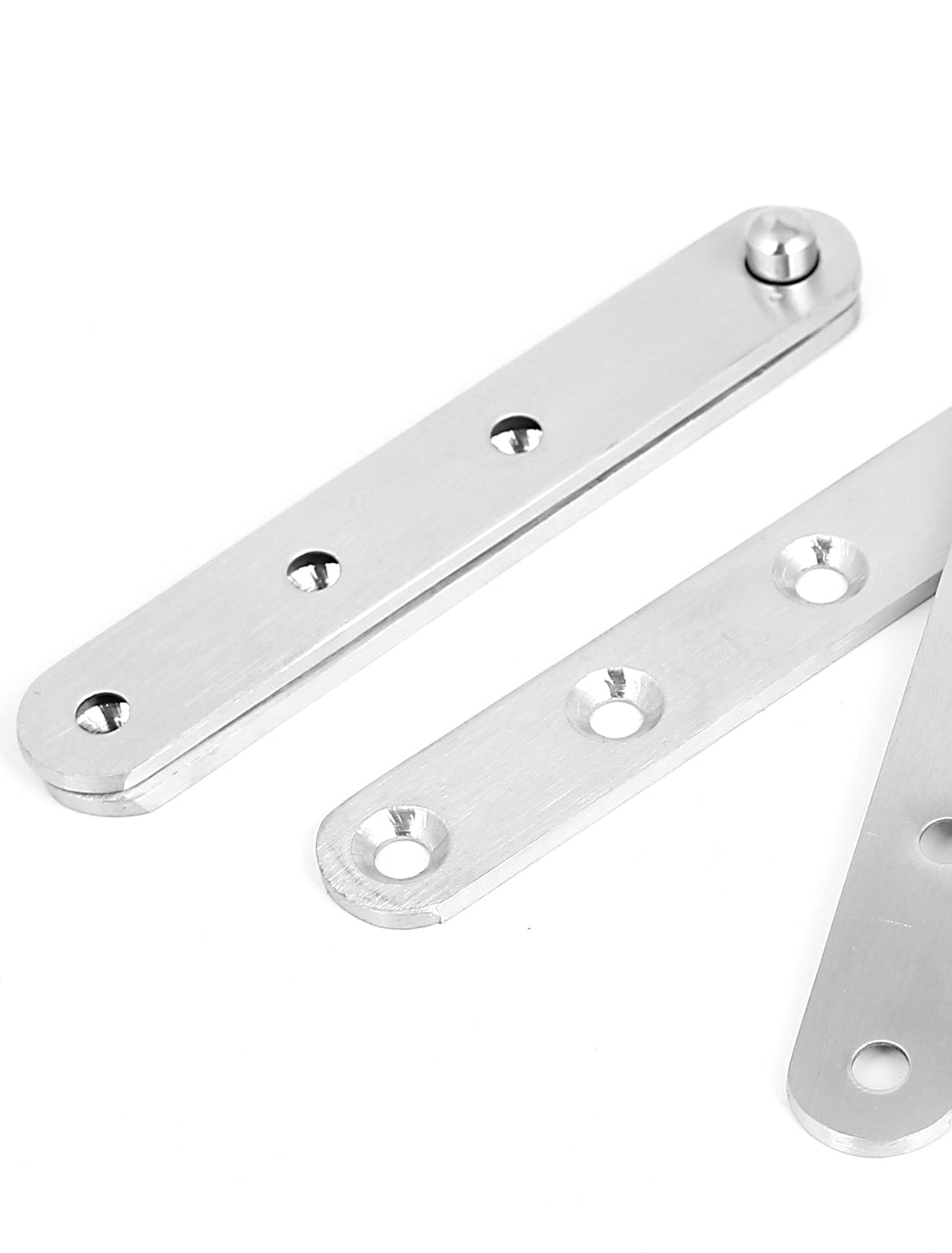 Harfington 185mm Length Door Cabinet Window Fitting Part Stainless Steel Hinge 2Pcs