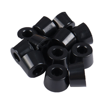 Harfington 12pcs Rubber Feet Bumpers Furniture Table Amplifier Speaker Cabinet Leg Pads, D20x18xH12mm