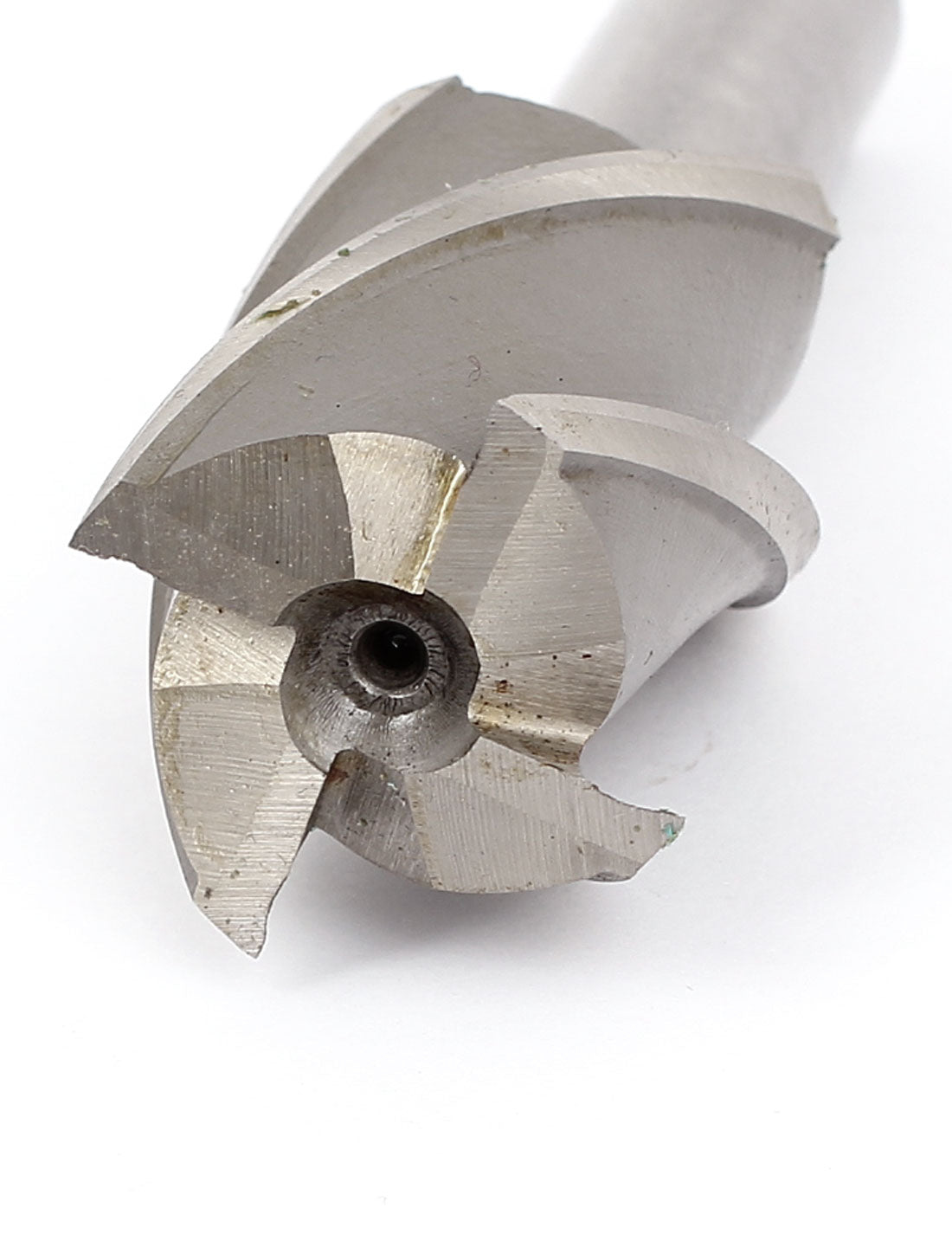 Harfington 20mm Shank 40mm Cutting Dia HSSAI Straight Shank 4 Flutes End Mill Cutter