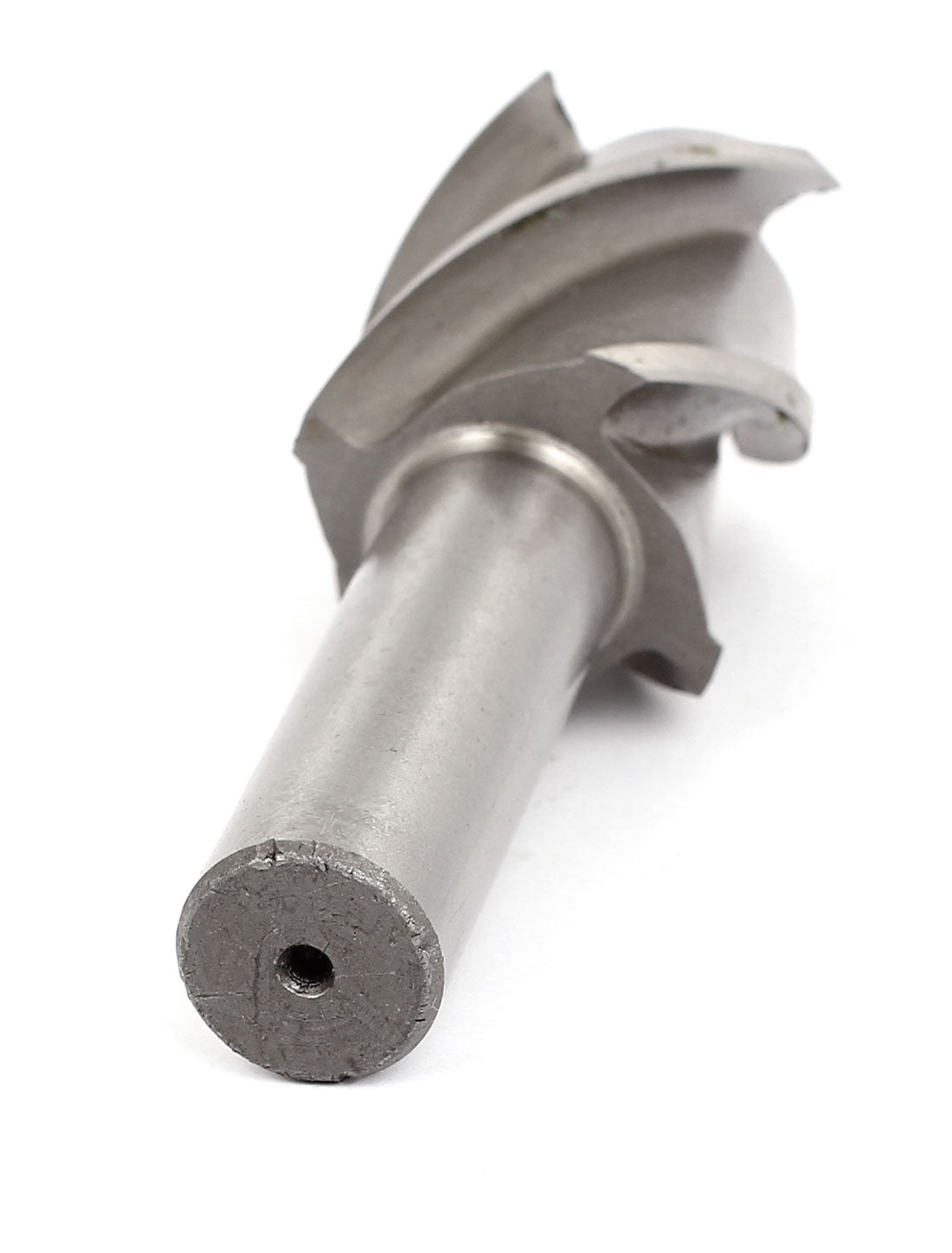 Harfington 20mm Shank 40mm Cutting Dia HSSAI Straight Shank 4 Flutes End Mill Cutter