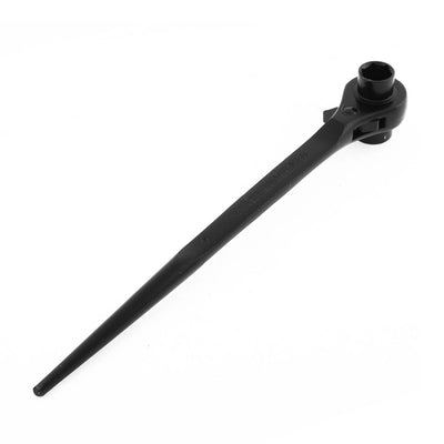 Harfington Black Scaffold Podger Hex Socket Ratchet Wrench Quick Release Tool 19mm x 22mm
