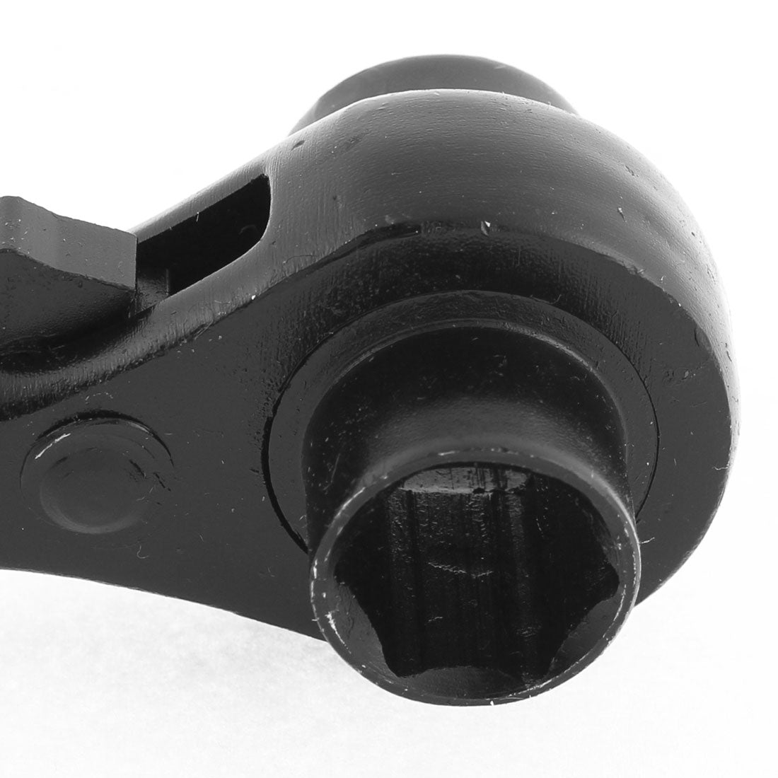 Harfington Black Scaffold Podger Hex Socket Ratchet Wrench Quick Release Tool 19mm x 22mm