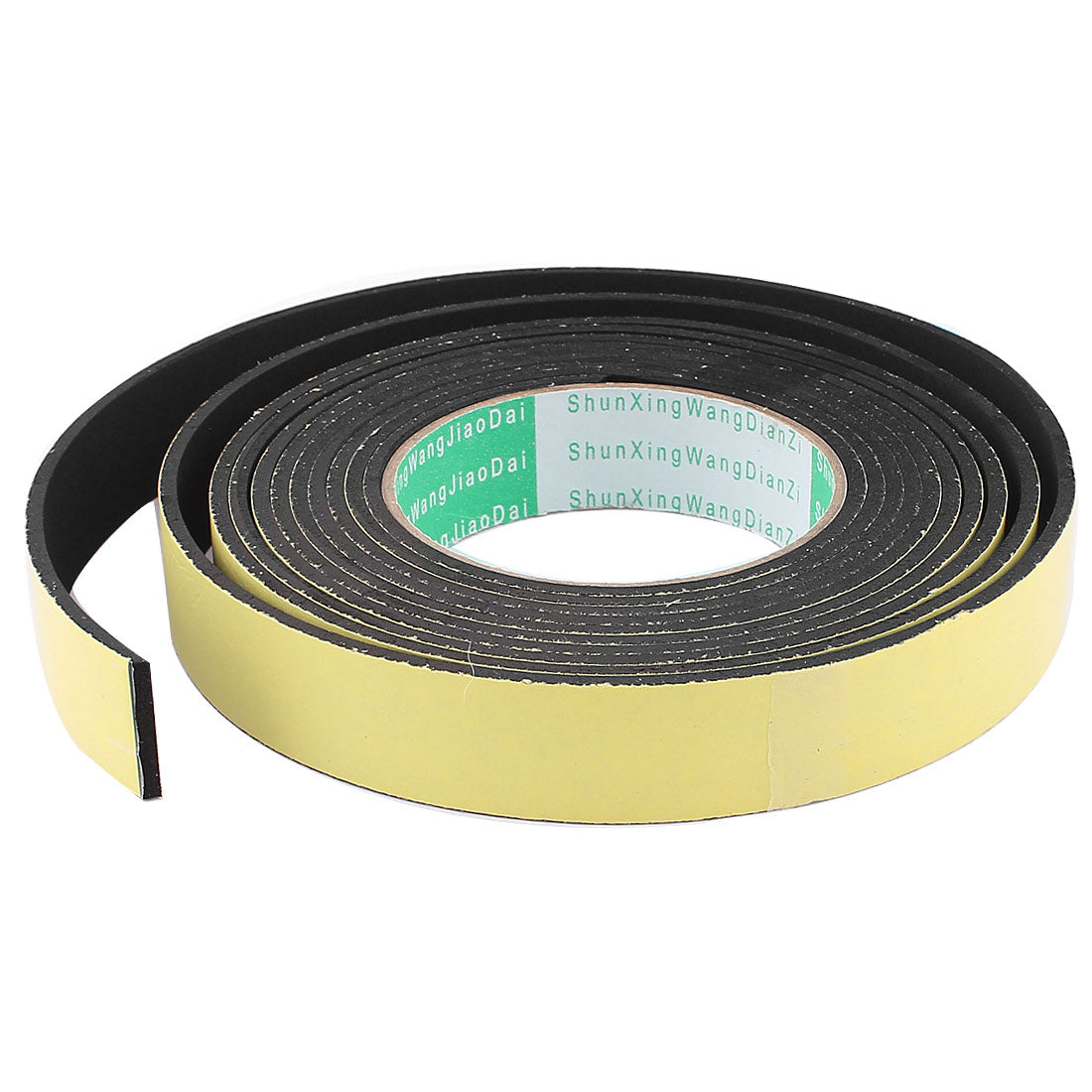Harfington 4M 25mm x 3mm Single Side Adhesive Foam Sealing Tape for Door Window
