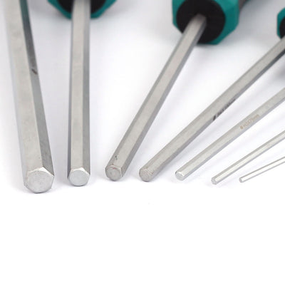 Harfington H8 H6 H5 H4 H3 H2 H1.5mm Hex Magnetic Tip Nonslip Grip Screwdriver Repair Tool 7pcs