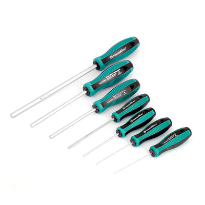 Harfington H8 H6 H5 H4 H3 H2 H1.5mm Hex Magnetic Tip Nonslip Grip Screwdriver Repair Tool 7pcs